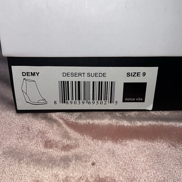 Dolce Vita “Demy” Suede Wedges - Picture 2 of 4